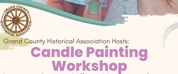Candle Painting Workshop Event